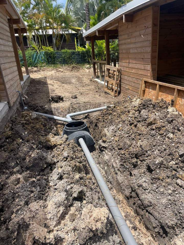 Installation de système d'assainissement Guadeloupe